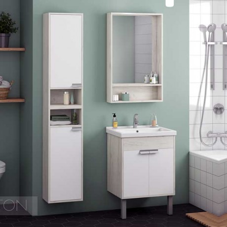 Тумба с раковиной Aquaton Флай 60