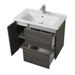 Тумба под раковину Aquaton Стоун 80 грецкий орех