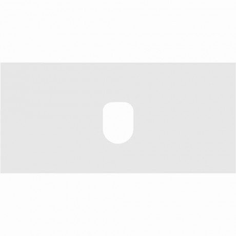 Тумба с раковиной и столешницей Aquaton Либерти 100/Одри Soft 42, 2 ящика, белая столешница, дуб эльвезия